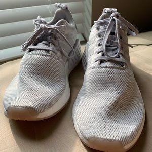 Women’s Adidas gray NMD’s running shoe